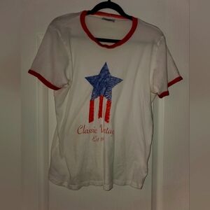 Lauren Moshi Beverly hills tee. Size large. VINTAGE.